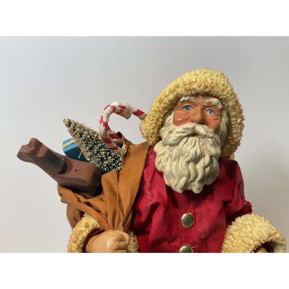 Possible Dreams Clothtique Santa Claus Figurine 1986 Gifts‎ Stocking